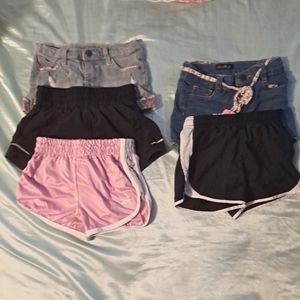 Girls shorts bundle